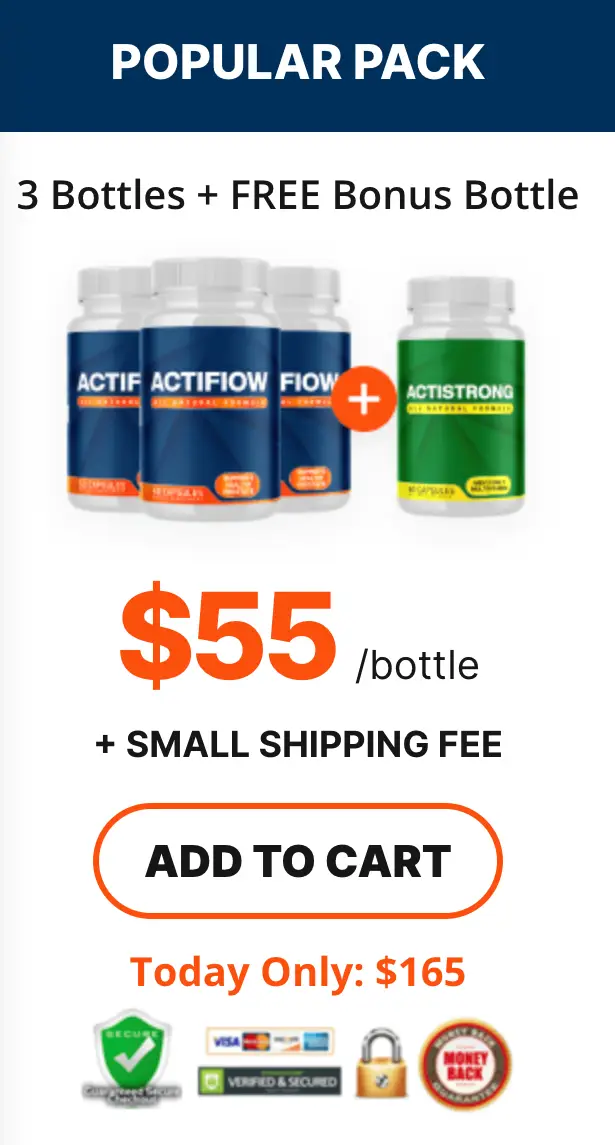 ActiFlow - 3 Bottles