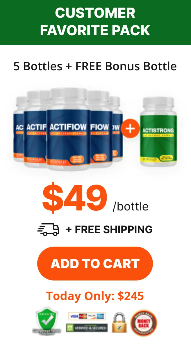 ActiFlow - 6 Bottles